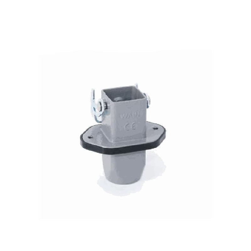 Capot câble à câble 3A, Alliage de zinc moulé, Alliage de zinc moulé, IP65, Sortie verticale, M20
